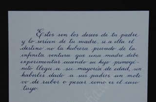 Transcripción de la sexta parte de la carta del General Obregón a su hijo Humberto